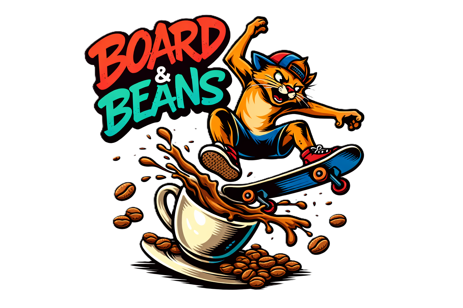 board & beans v1 logo klippt